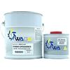 WAGA PAINT S.R.L. Primer Fondo Epossidico Grigio 2,5KG con Catalizzatore 500ML per Alluminio, Acciaio Inox, Leghe - Waga Paint Tecniques