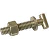 FERRI GROUP Bullone per Giunto Ponteggio Edile, Made in Italy - Tropicalizzato Antiruggine per Costruzioni e Cantieri Kit Ricambio Completo con Perno, Rondella e Bullone (10pezzi)