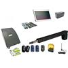 DUCATI HOME AUTOMATION HC812-400 PRO SOLAR MONO Kit motorizzazione DUCATI HOME per cancello battente solare 100% senza fili apricancello