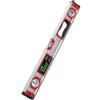 Yhenlovtt Righello digitale professionale in lega di alluminio goniometro elettronico con display a LED Base magnetica impermeabile 200 mm 300 mm 400 mm 600 mm (600 mm)