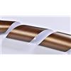 Dostear Bordi Greche Pannelli Adesivi Bordo Adesivo per Pareti Striscia Adesiva Muro Decorativa Greca Adesiva per Parete Bronzo oro 5 X 500cm