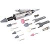 Silverline 783100 - Smerigliatrice pneumatica, 15 pezzi (160 mm)