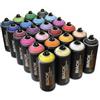 Montana BLACK Vernice spray, 400 ml, colori popolari, 24 pezzi, per graffiti e street art