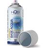 HQS High Quality Spray HQS Bomboletta di Vernice Spray 400ml Base Acqua Colori Ral (Ral 7011 Grigio Ferro)