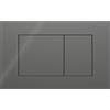 Geberit Sigma 40 pannelli di controllo quadrato lava vetro voor Sigma serbatoi 8 cm (UP720) en 12 cm (UP320)