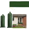 BestAlice 5 sacchetti di sabbia per inondazioni, 20 x 40 cm ispessiti allargati lunghi sacchi di sabbia per inondazione dell'acqua barriera di sabbia con cravatte, sacchetti di sabbia riutilizzabili