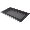 Park Griglia di ventilazione camino Griglia Griglia ad aria calda 16 x 32 cm NERO