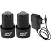 HGTYBCAR Batteria ricaricabile agli ioni di litio da 12 V e 1500 mAh, compatibile con avvitatore elettrico, trapano elettrico, mini smerigliatrice angolare.(1 Charger)