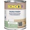 Bondex Finitura sauna grigio 1 l per 12 m² | impermeabile e antimacchia, protezione a base di cere naturali, non si assottiglia o scolorisce, opaca e cura del legno, cera per legno