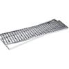 PEBSHOP GRIGLIA RETTANGOLARE Pedonabile Con telaio (CM 20 X 100)