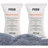 POSH Asfalto freddo, 2 x 25 kg, per riparazioni di asfalto bitume, asfalto, miscelazione a freddo, 0-8 mm (50 kg)