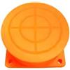 GIWFBQTR Rilevatore Di Livello Acqua Tuya Wifi Misuratore Di Utilizzo Acqua A Ultrasuoni Regolatore Digitale Remoto Sensore Del Serbatoio Spina UE Arancione
