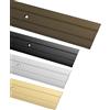 Gedotec Profilo di transizione per avvitamento alluminio bronzo 100 cm | lunghezza 1 m larghezza 37 mm | 1 pezzo Guida di transizione per pavimenti - profilo per pavimenti in alluminio