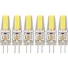 YWBL-WH Lampadina LED G4 6W 500LM 220V Risparmio Energetico Facile Installazione per Luci Interna Casa e Ufficio