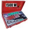 GrecoShop Polifusore/Saldatore per tubi in polipropilene 1500W con 4 matrici e accessori (Cod.:2641)