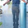ShEyle Pannelli in Policarbonato Fogli in Plastica Trasparente,Lastre per Tetto Resistente ai Raggi UV,Antipioggia,Pensilina Tettoia per Esterno,Garage,Balcone,Facile da Tagliare (1m x 3m)