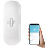 ZYWUOY Sensore intelligente per Tuya, sensore di vibrazione con avvisi, sensibilità regolabile, rilevazione WIFI per l'app SmartLife, per la sicurezza domestica