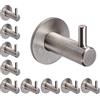 Gedotec Design ganci appendiabiti in acciaio inox - HOLY | Ganci per asciugamani | Ganci da parete da avvitare