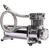 JUUTALK Compressore per sospensioni pneumatiche, kit compressore d'aria 200PSI, compressore ad alte prestazioni, adatto per clacson auto, sistemi di sospensioni pneumatiche, utensili pneumatici, pneumatici