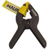 MAURER 10 PZ-MORSETTI MORSETTO a pinza con MOLLA 165 MM - Nero