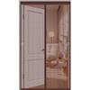 BAIYUNFC Zanzariera Magnetica 105 x 210 cm Zanzariera Magnetica per Porte Anti Zanzare Mosche Insetti Facile da Installare Zanzariere Magnetiche per Porte Finestre, Marrone