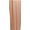 Generico Telaio | Porta Grezzo | Legno | Personalizzabile | Verniciare (MOGANO H. 2180)