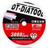 DT-DIATOOL Disco diamantato da taglio in metallo, 230 x 22,23 mm, per tubi in acciaio e ferro per cemento armato