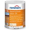 Remmers Vernice trasparente per protezione duratura dai raggi UV bianco, 0,75 litri, protettivo UV a base di solvente per legno all'esterno, elevata protezione UV anche nelle tonalità chiare e incolore UV+, anti-blocking