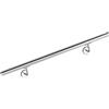 UISEBRT Corrimano in acciaio inox, 60 cm, per interni ed esterni, scale, balcone (60 cm)