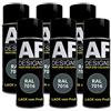 Alex Flittner Designs 6 X RAL Vernice spray per auto, vernice colorata RAL 7016, grigio antracite opaco