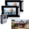 biniliubi Citofono Video Domestico Videocamera Campanello Monitor Kit Casa Familiare Telefono Porta Filo Audio Videocitofono Senza Fili Esterno Telecamera Suoneria Rilevamento Campanello Monitor