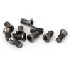 Aexit Vite per macchina Torx a testa piatta in metallo M4,5 x 10mm Tono argento 10 pz ID: 415465
