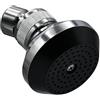 BSSTORE Soffione Doccia In Abs Cromato Con Snodo Monogetto Sistema Anticalcare Universale LINEA 'BLACK'