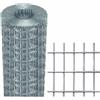 Generico Rete Recinzione Elettrosaldata Zincata 50X75 mm H:120 cm Rotolo 25 mt
