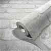 marburg Carta da parati in tessuto non tessuto 3D effetto pietra, grigio, Made in Germany, 10,05 x 0,53 m