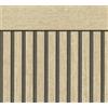 A.S. Création carta de parati TNT con effetto legno in beige, marrone, nero - carta de parati decorativo 10,05 x 0,53 m - 399561