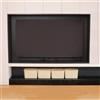 Mozzeilee Copertura antipolvere per monitor LCD, per PC desktop e TV, antistatica, per casa e ufficio (40-45 pollici, nero)