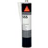 Sika Flex 555 - Adesivo per parabrezza Primerless soddisfa gli standard OEM, nero, 300 ml