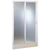 Forte: Parete doccia in PVC, Anticalcare, Riducibile, Resistente agli urti, Chiusura magnetica, Kit completo, 150L x 185 cm, Bianco