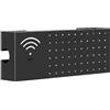 Generico Copri Scatola Router,Copertura Multifunzionale da Parete in Acciaio al Carbonio | Nascondino Box Internet - per Connessione Rete Presa Uscita Organizzatore Cavo Soggiorno TV Scrivania