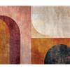 murando Impermeabile Carta da parati Motivo Retrò - 500x350 cm Fotomurali in TNT Murale alla moda Decorazione da Muro XXL Poster Gigante Design - Stile scandinavo terracotta Arancia a-H-10013-a-a