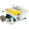 DCSYOG Levigatrice per lucidatura con pietre preziose, 750 W, 5 in 1, 800 - 10000 rpm, gioielli fai da te, mini sega da tavolo per lucidatura, taglio, lucidatura, levigatura e intaglio