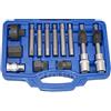 LedLeds Kit set di chiavi 13 pezzi univerale per lo smontaggio delle pulegge alternatori