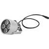 casstaly 4 LED infrarossi impermeabili visione notturna IR illuminatore luce di riempimento DC 12 V per telecamera di sicurezza