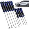 Generico Set di Utensili a Gancio,Kit per Riparazione con 10 Pezzi di Attrezzi a Uncino - Kit Meccanico con Ganci per Officina e Garage,Per Casa Fai Da Te Hobby Settore Automobilistico