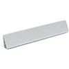 AERREGI SET ALZATINA TRIANGOLARE | SPALLETTA PER TOP CUCINA | ALZATINA COLORE INOX COMPLETA DI ACCESSORI | LUNGHEZZA 2 METRI | ALZATINA RESISTENTE MADE IN ITALY