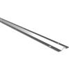 Sellon24® Guida di scorrimento a V a forma di V, R8, scanalatura a V per cancello scorrevole, cancello d'ingresso, guida da pavimento, in acciaio zincato