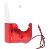 Sonew Lampeggiante con Allarme Stroboscopico Cablato, Sirena Stroboscopica Cablata, Sirena con Cicalino Flash con Suono, Sirena con Suono Flash con Clacson 220V, per di Allarme