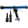 ZMYLOVE Pneumatica Sigillante Pistola, Fucile Ad Aria Compressa 600Ml Valvola Salsicce in Silicone Calafataggio Utensile Regolabile Di Velocità Strumenti Silicone Sigillante Di Vetro
