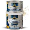 BRICOSALVAJE Vernice per piatti doccia e vasche da bagno, finitura opaca 150 ml (Componente B) + 600 ml (Componente A) - asciugatura rapida, elevata durezza e resistenza Premium (Lino Tostato)